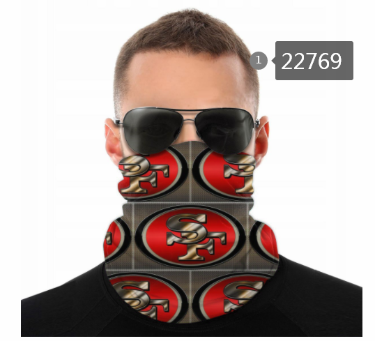 2021 NFL San Francisco 49ers 156 Dust mask with filter